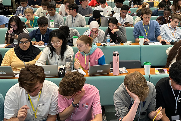 A-level students receive STEM subjects support at Cambridge.