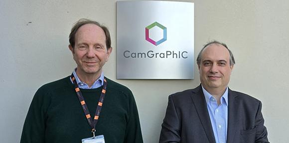 CamGraPhIC founders: Marco Romagnoli (L) and Andrea Ferrari (R), Credit: CamGraPhIC CamGraPhIC founders: Marco Romagnoli (L) and Andrea Ferrari (R)