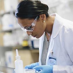 Scientist in a lab
