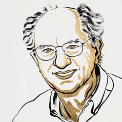 John Clarke as a PhD student, and illustration of John Clarke