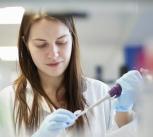 Female scientist in laboratory