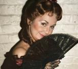 Janine Roebuck as Flora in La Traviata by Verdi at New Sadler's Wells Opera