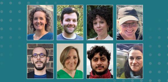 montage of eight cambridge researchers